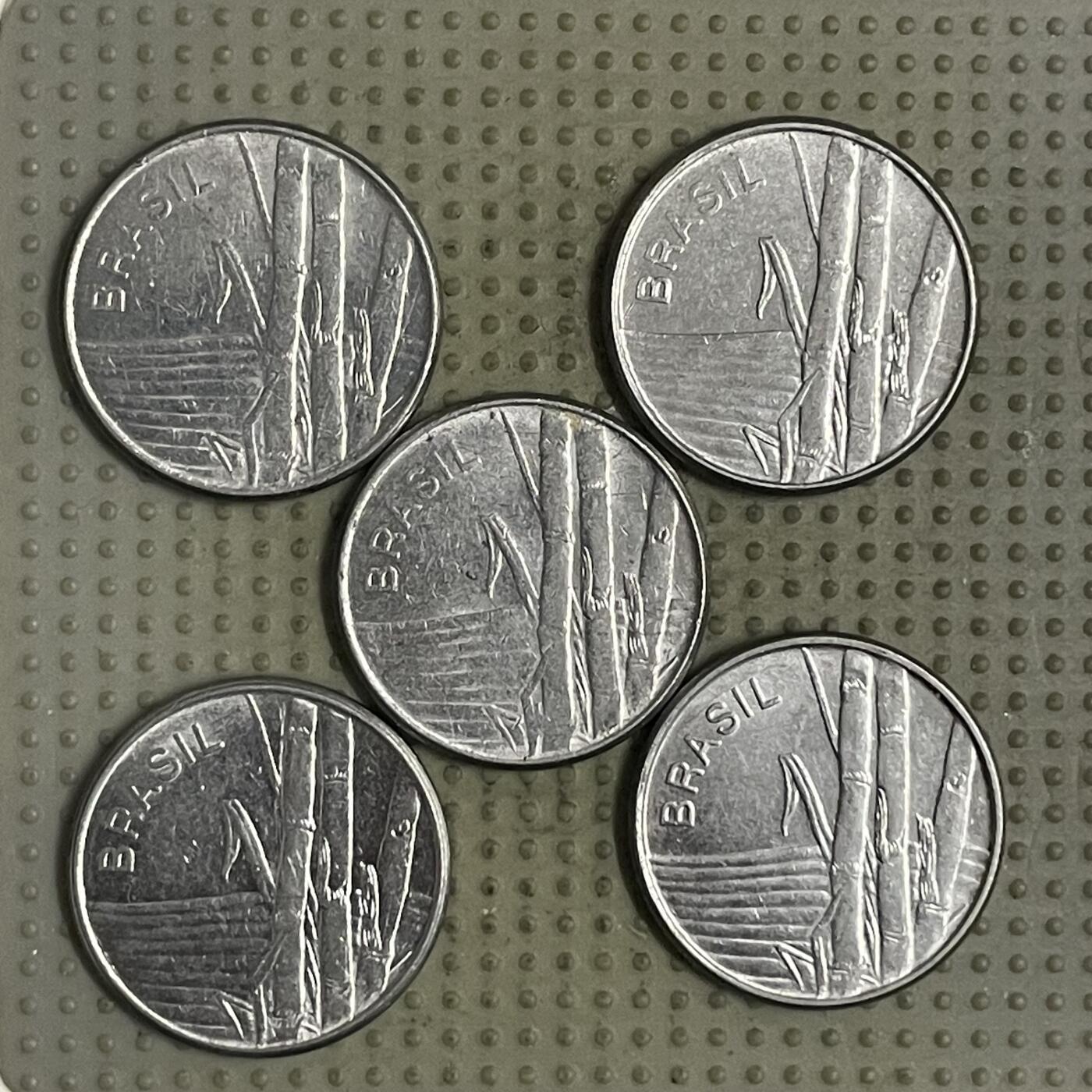 2026年第29场各国散币拍卖（总第179场） 巴西1克鲁泽5枚