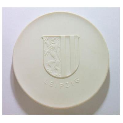 【艺术】德国艺术大章 莱比锡建功碑 高浮雕精制白色巨型大陶章 100MM厚9MM 129克 【艺术】德国艺术大章 莱比锡建功碑 高浮雕精制白色巨型大陶章 100MM厚9MM 129克