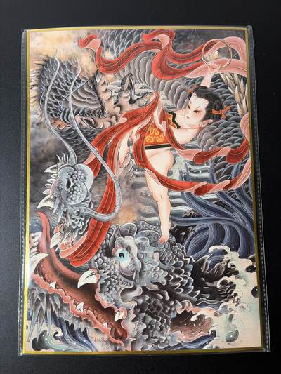 NO.26 好又多金牌大场，夯爆了的马年开门红！每周一站式配齐，方便凑单！（周6晚9点截拍，卖家免费送拍！） - 山河潮玩 心染 哪吒闹海 A4装饰大卡1张