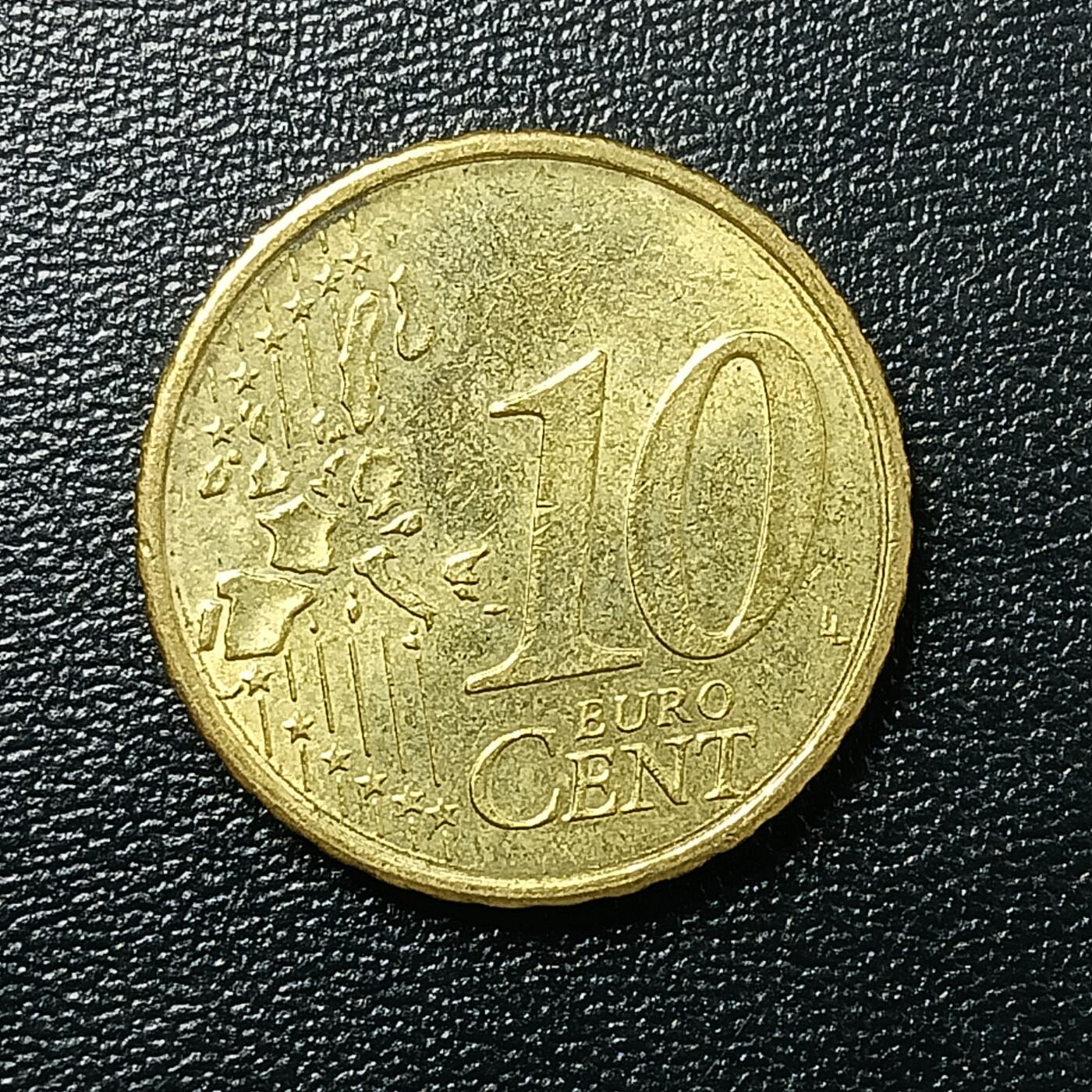 逸泉钱币2026A年十七场历代古钱世界纸钞纪念币钱币专场A2575-3175  29-68 2667 德国十欧分硬币