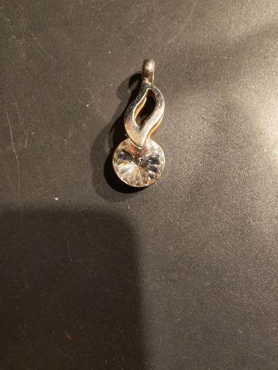 老王徽章第185期 - 法国嵌宝吊坠