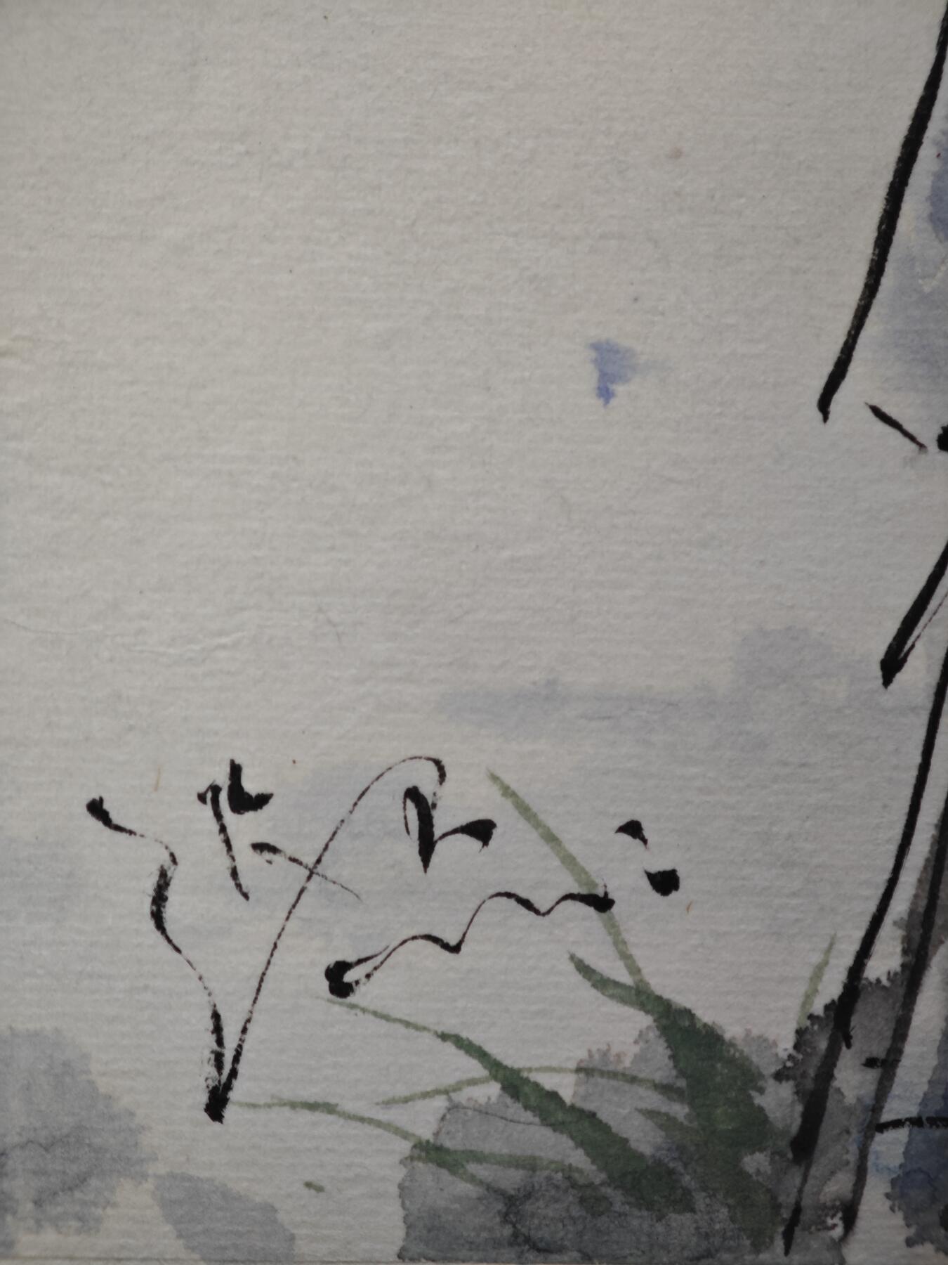 白泽拍卖卡牌手绘专场第33期（去岁千般皆如愿 今年万事定称心） 2025 迟迟手绘画 陈圆圆 尺寸：26.1cm*41cm  迟迟亲签