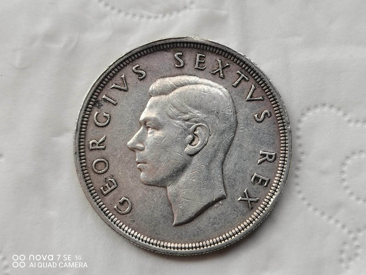 外国钱币 1948年南非大银币