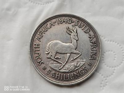外国钱币 - 1948年南非大银币