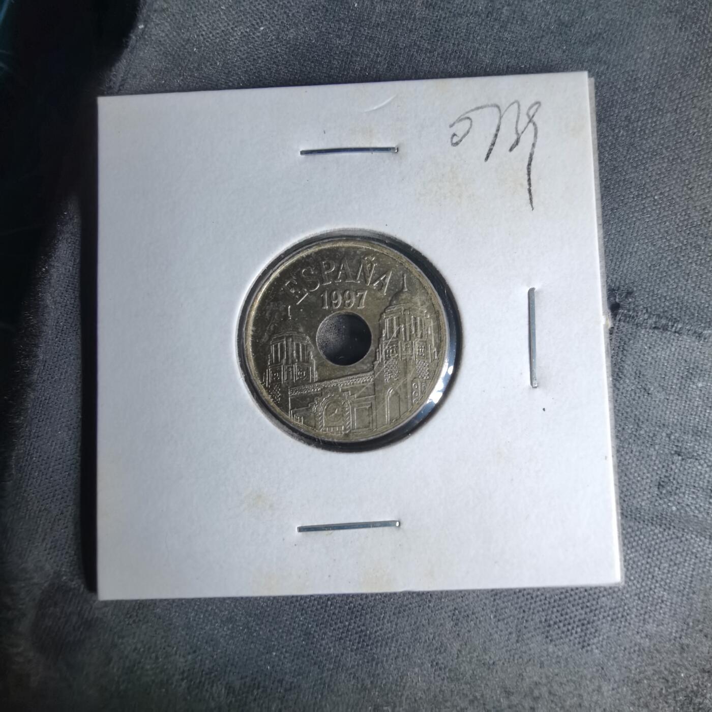 沼泽如烟--第1007场 西班牙25比塞塔纪念币