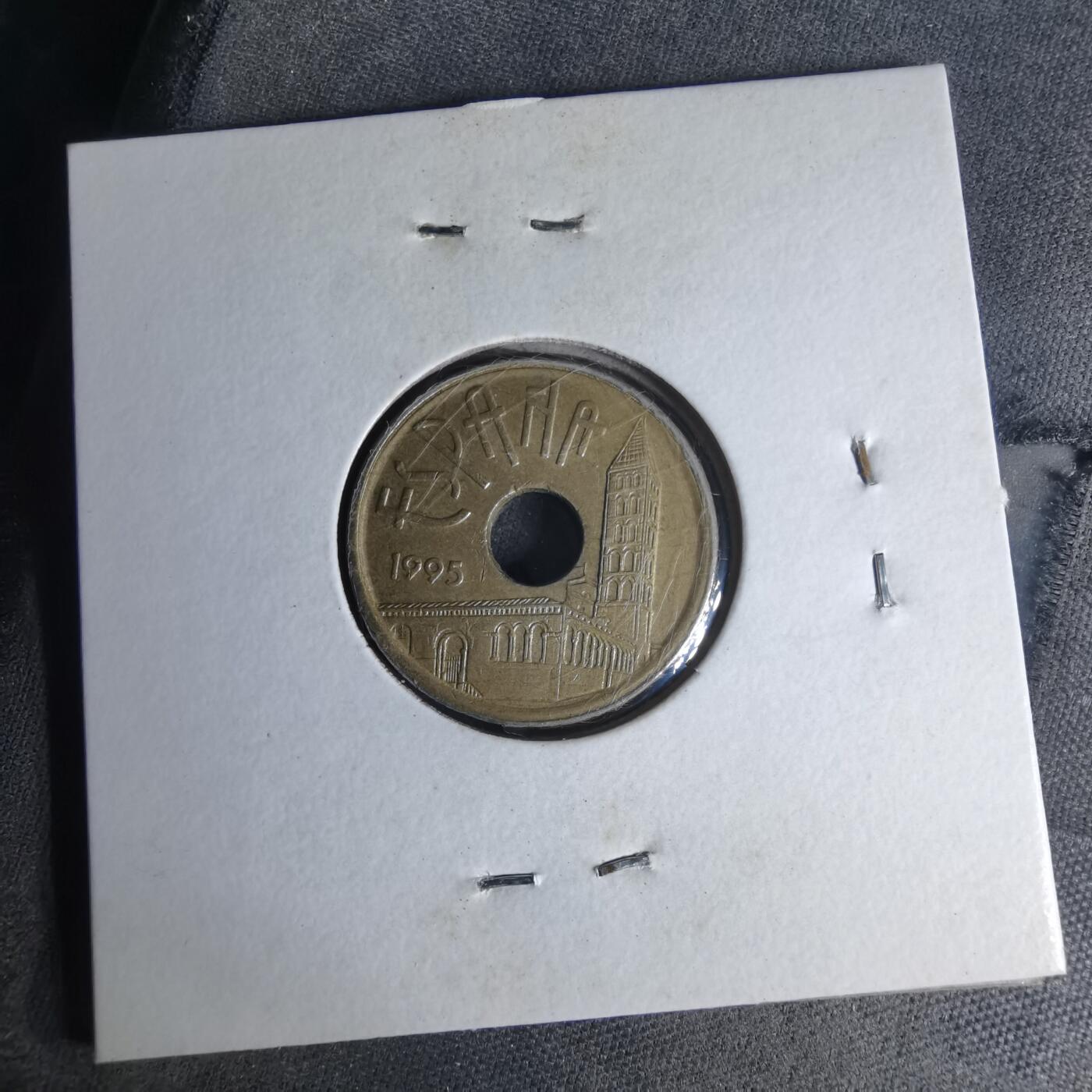 沼泽如烟--第1007场 西班牙25比塞塔纪念币