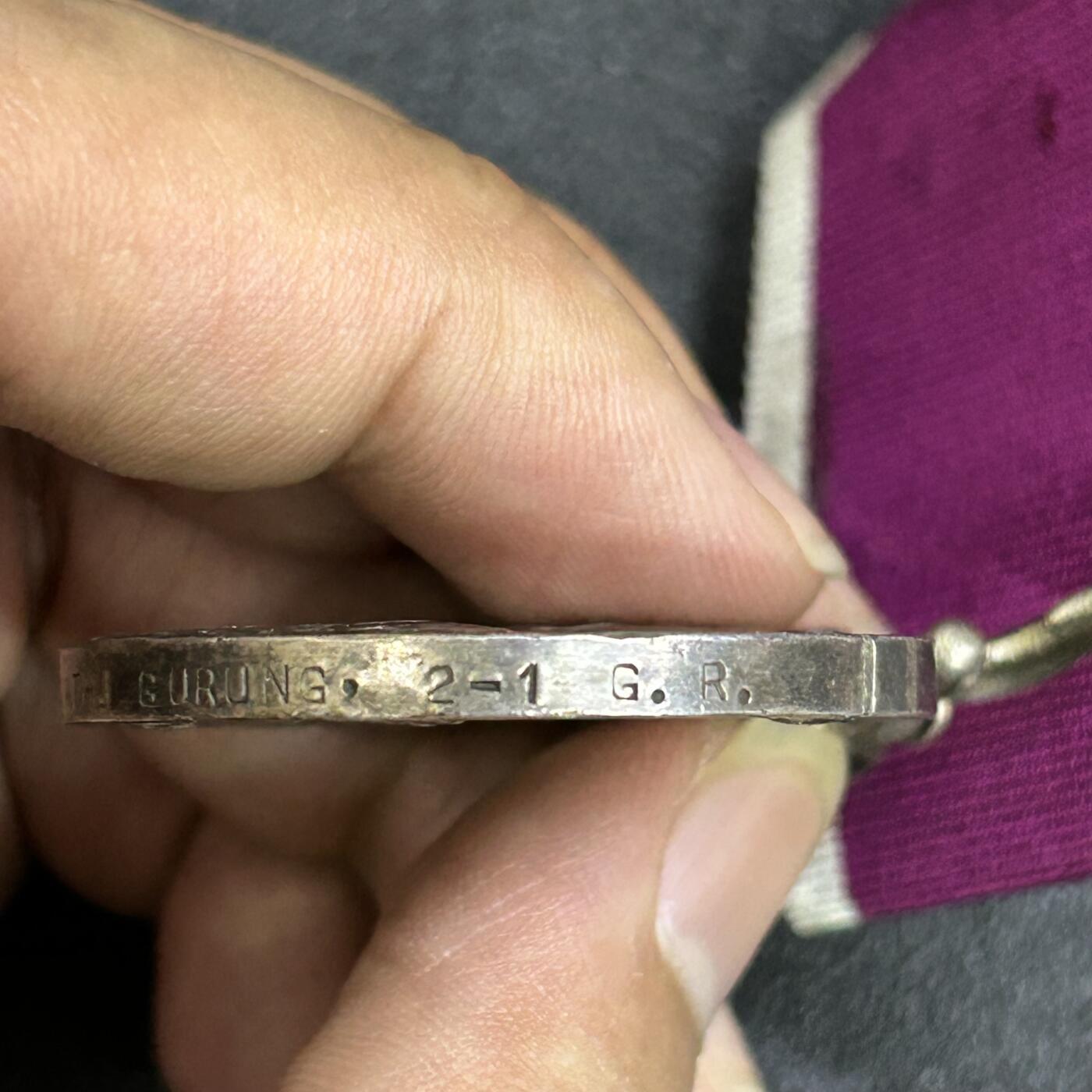 西秦中古拍卖第七十九期  英国印度长期良好服役奖章 乔治五世版 音质，