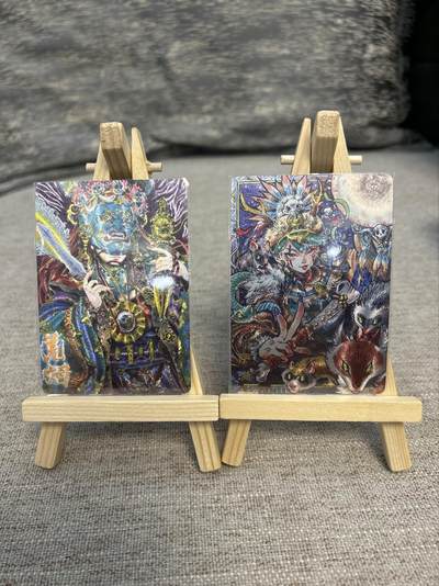 喜灰玩卡拍卖第五期，接拍品0佣金，欢迎送拍，释放现金流，让自己有资金可以购买更多喜欢的卡牌，让别的卡友能淘到更多心仪的卡牌 - 卡萃 李尊奇老师绘 萨满 羌姆