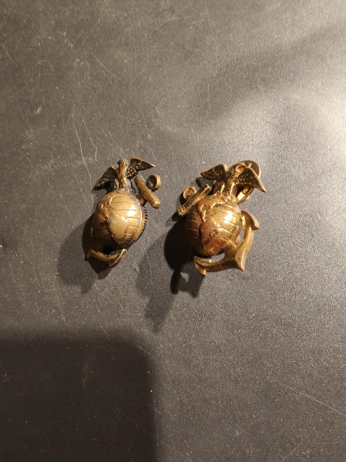 老王徽章第185期 美国海军陆战队领章一组