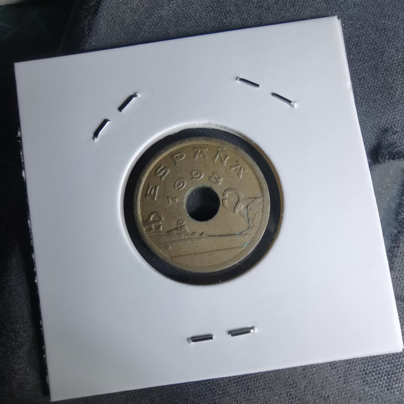 沼泽如烟--第1007场 西班牙25比塞塔纪念币