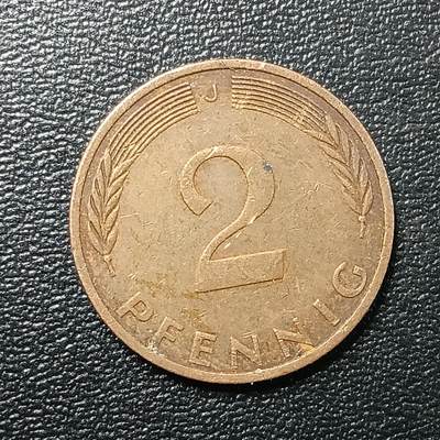 逸泉钱币2026A年十七场历代古钱世界纸钞纪念币钱币专场A2575-3175  29-68 - 2674 德国2分尼