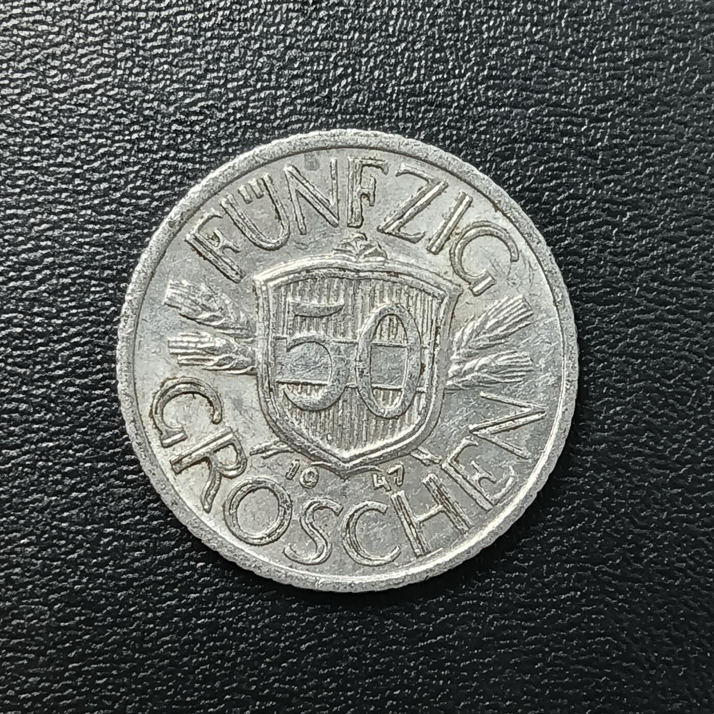 逸泉钱币2026A年十七场历代古钱世界纸钞纪念币钱币专场A2575-3175  29-68 2677 奥地利50格罗申