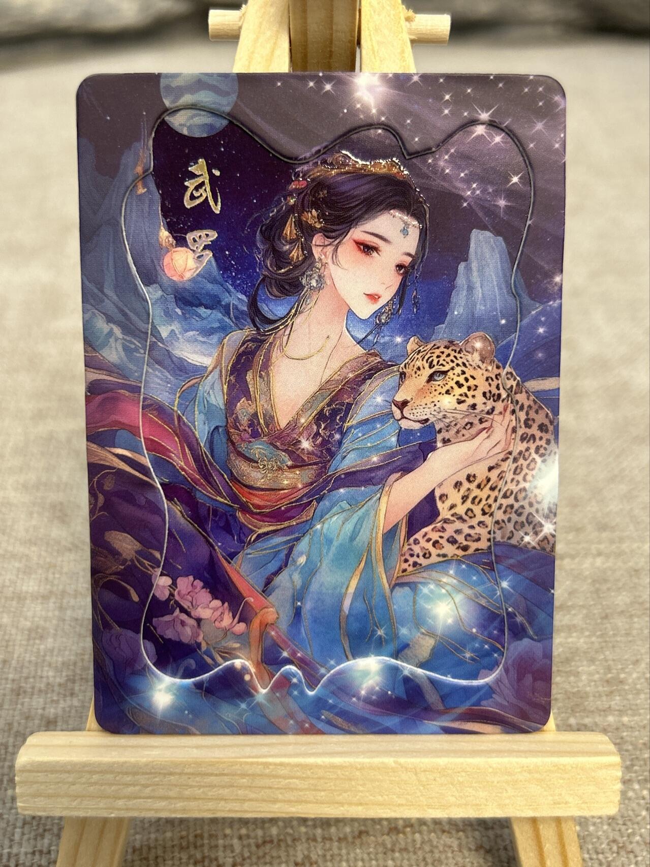 喜灰玩卡拍卖第五期，接拍品0佣金，欢迎送拍，释放现金流，让自己有资金可以购买更多喜欢的卡牌，让别的卡友能淘到更多心仪的卡牌 神话 百魅妖姬 限编202/666编 武罗