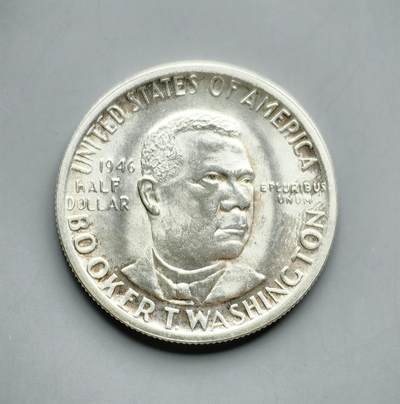 《崇甫堂》一精品外币专场⑧ - 美国1946年布克50美分银币 KM#198