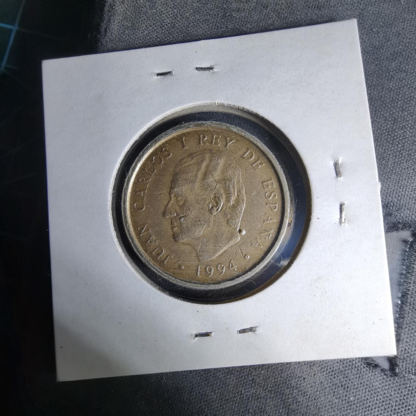 沼泽如烟--第1007场 西班牙100比塞塔纪念币