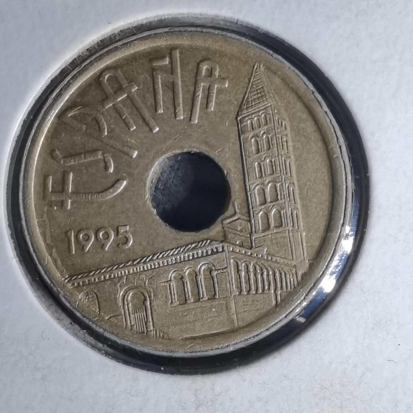 沼泽如烟--第1007场 西班牙25比塞塔纪念币