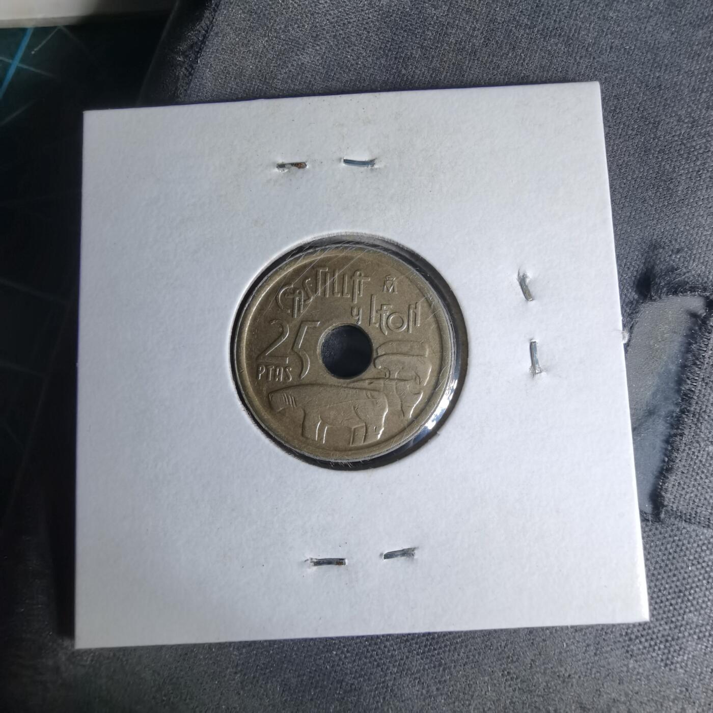 沼泽如烟--第1007场 西班牙25比塞塔纪念币