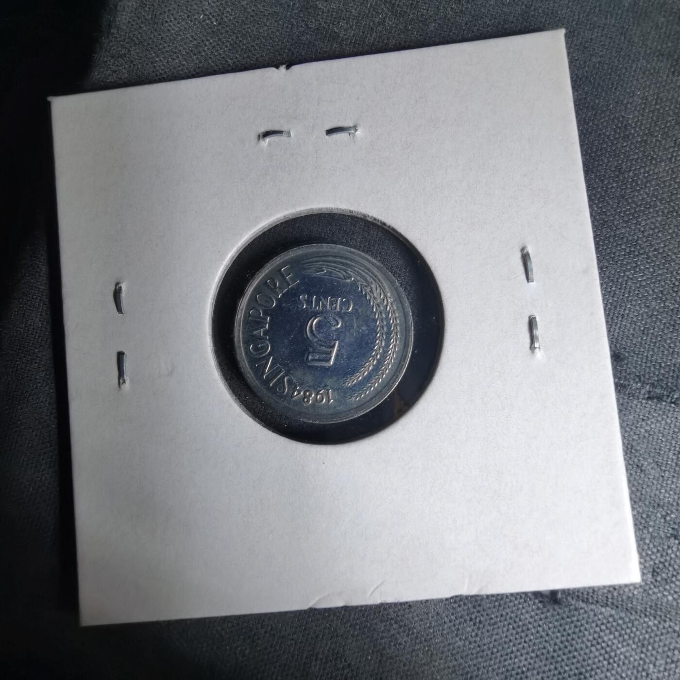 沼泽如烟--第1007场 新加坡1984年五分