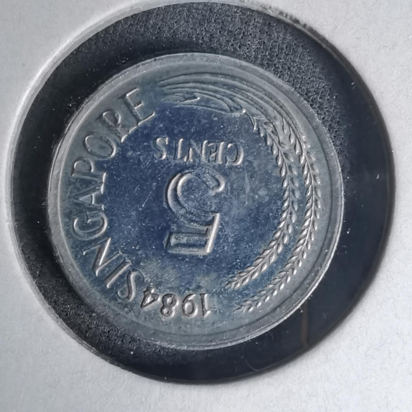 沼泽如烟--第1007场 新加坡1984年五分