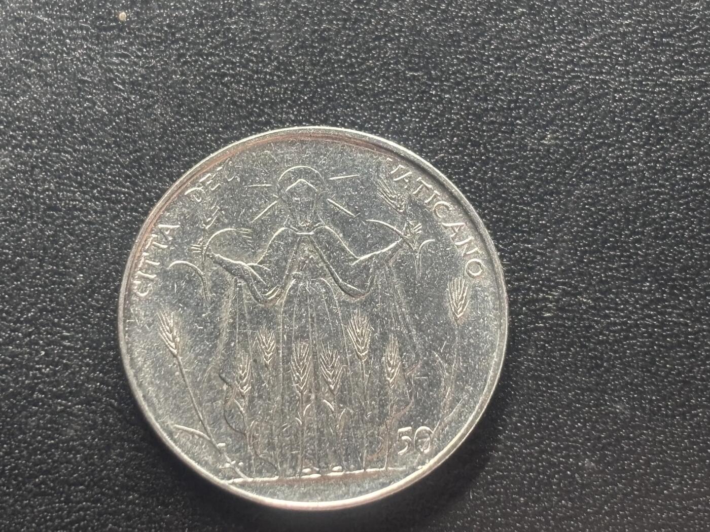 邮泉阁限时拍卖第四十二场（硬币在国外。请付邮费6元。） 梵蒂冈1968年50里拉