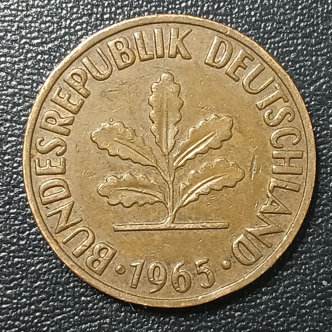 逸泉钱币2026A年十七场历代古钱世界纸钞纪念币钱币专场A2575-3175  29-68 2639 西德联邦德国2分尼