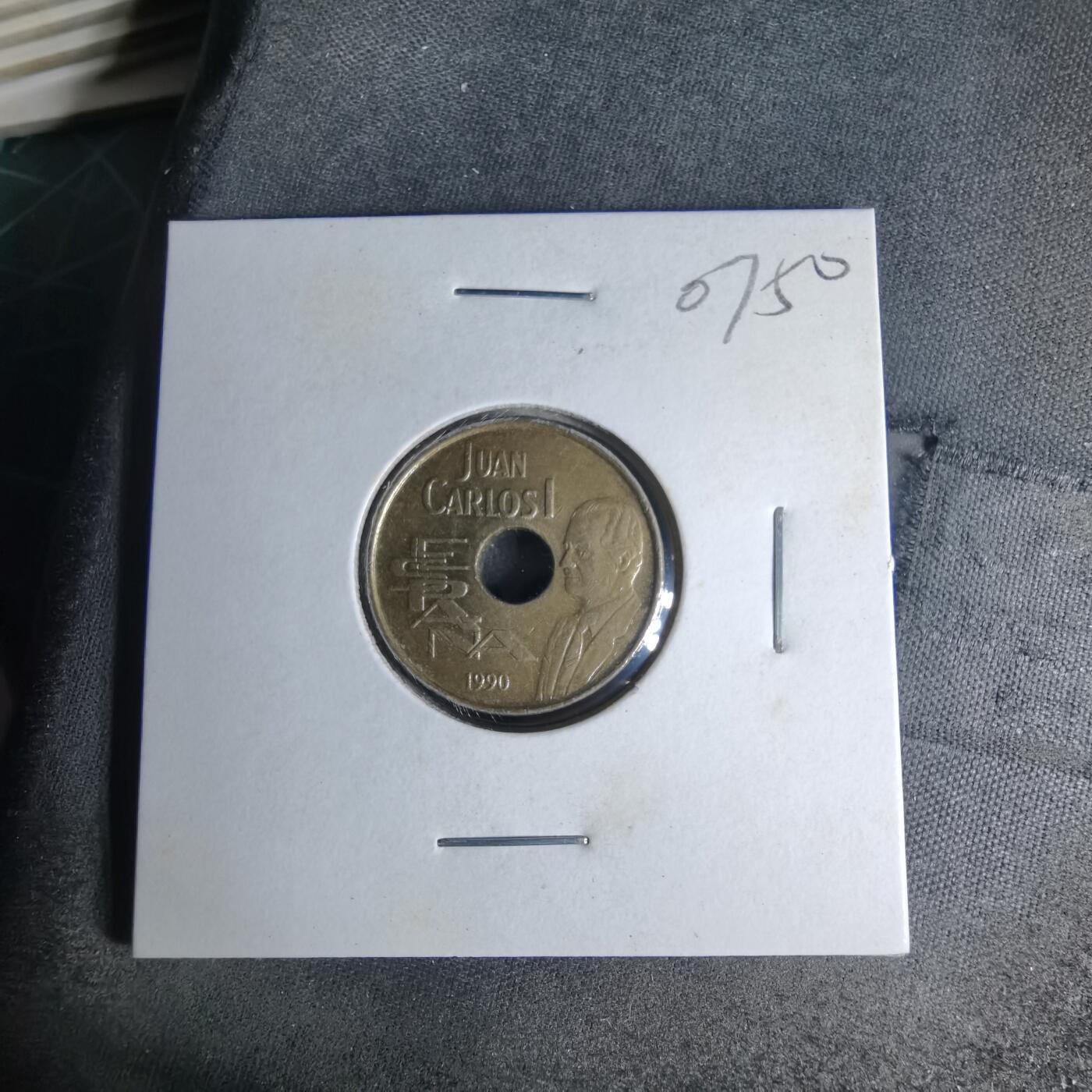 沼泽如烟--第1007场 西班牙25比塞塔纪念币