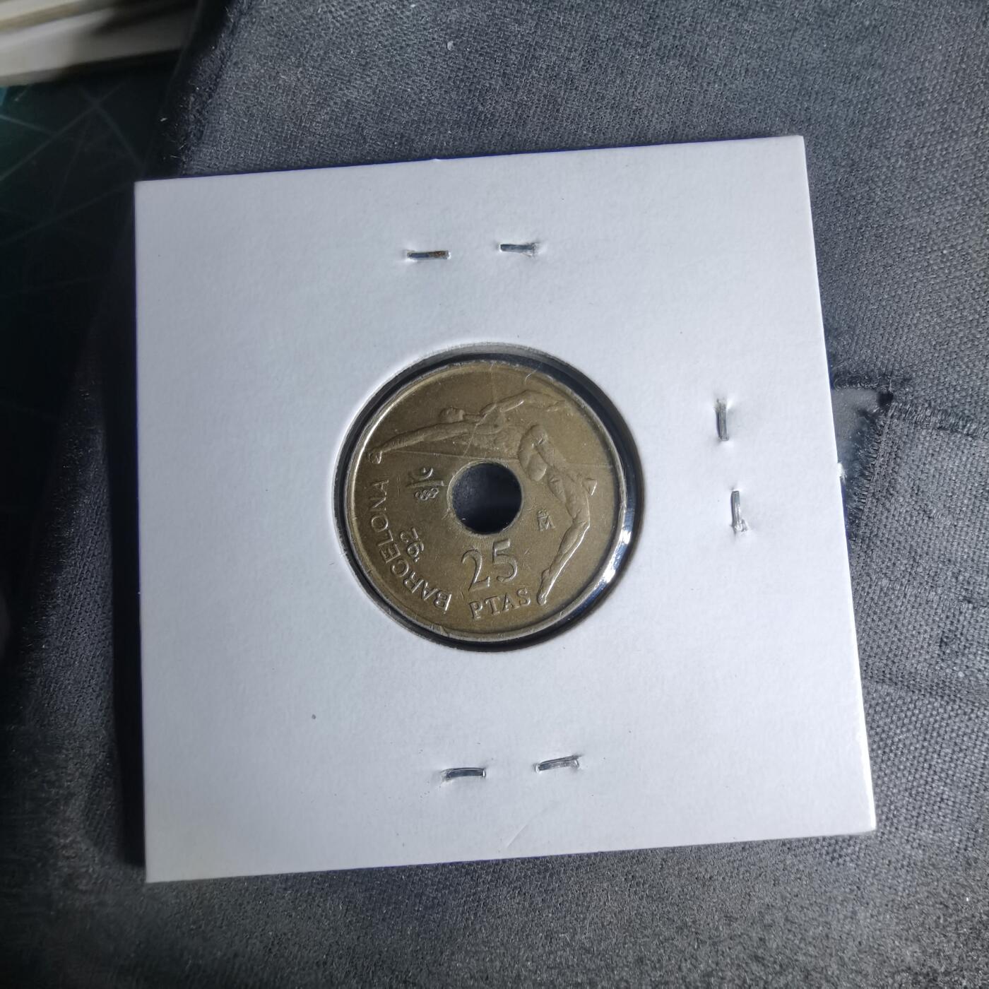 沼泽如烟--第1007场 西班牙25比塞塔纪念币