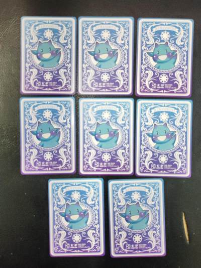 阳大大卡牌拍卖第103期（持续收拍品，周五晚上九点截拍，进群福利早知道） 卡萃文化 李尊奇 艺术家系列 粗闪8张