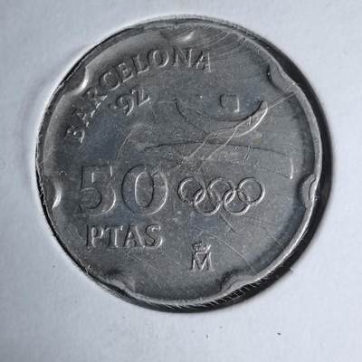 沼泽如烟--第1007场 - 西班牙50比塞塔纪念币