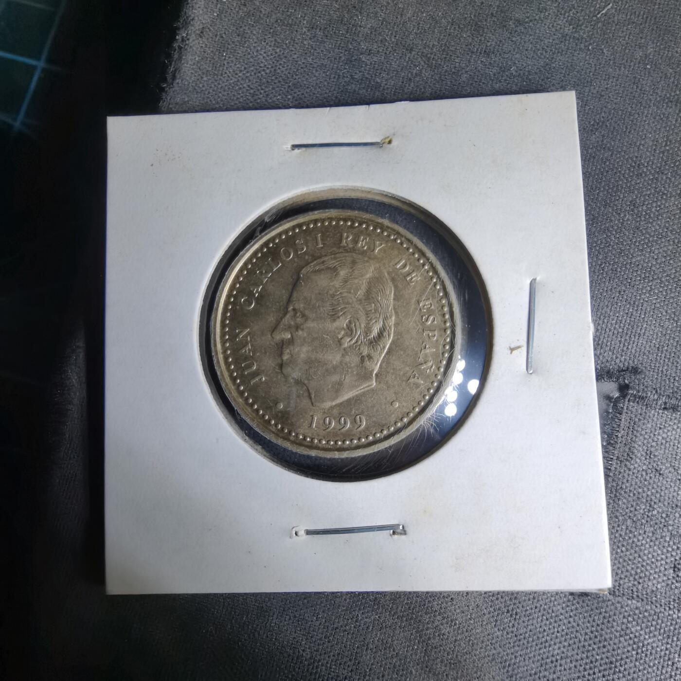 沼泽如烟--第1007场 西班牙100比塞塔纪念币