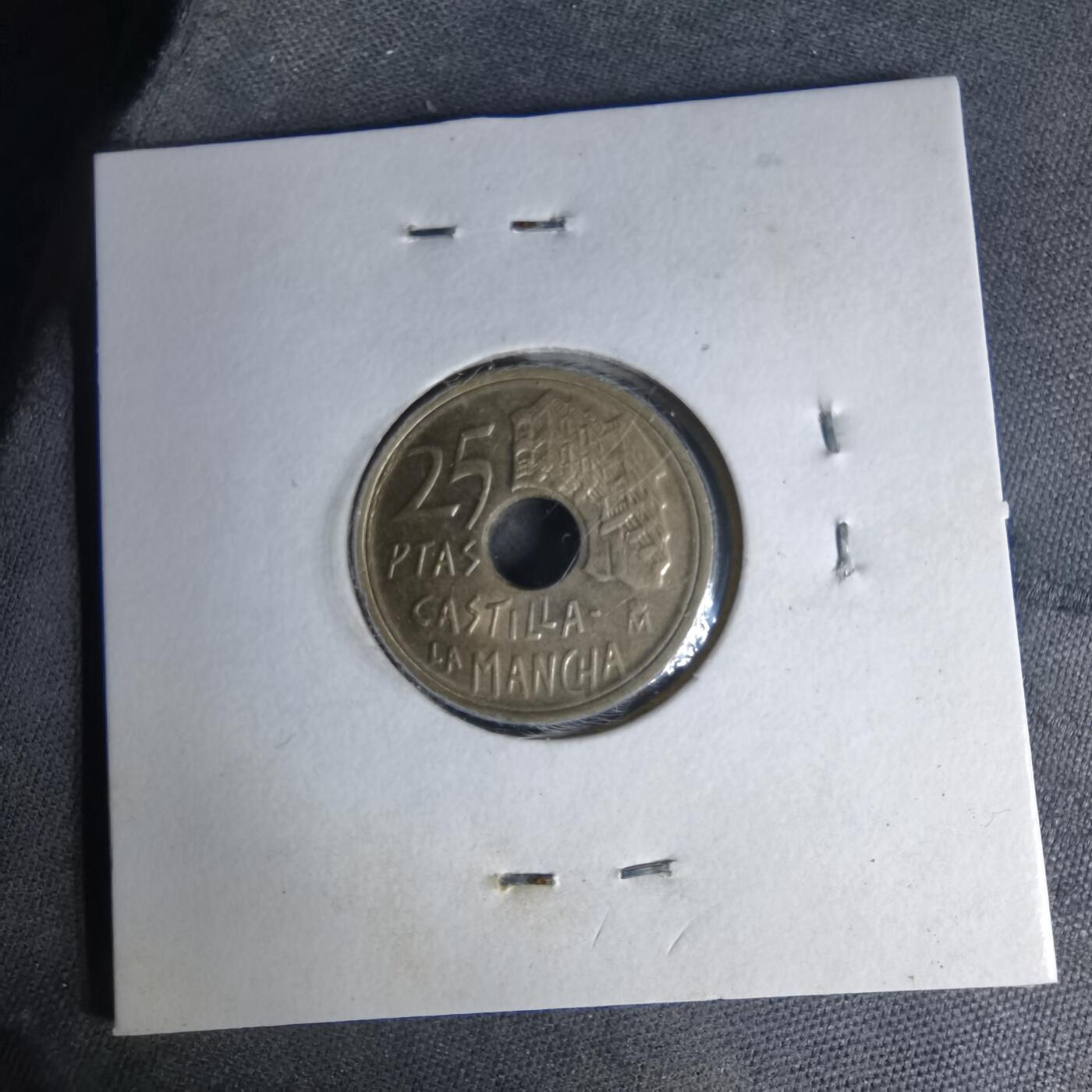 沼泽如烟--第1007场 西班牙25比塞塔纪念币