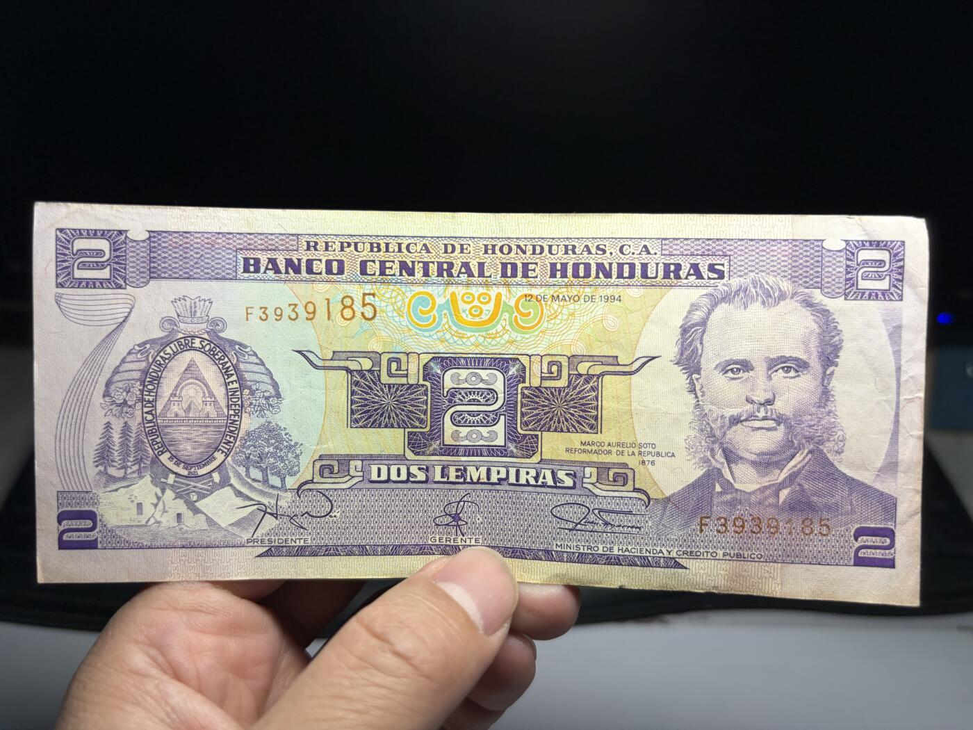 2026年集古藏今外币拍卖第二期-第10场—（总第310拍-纸币专场），本期拍完结算一次，发货时间2-3天，休息几天后继续新的一期拍卖。 1994年危地马拉2元