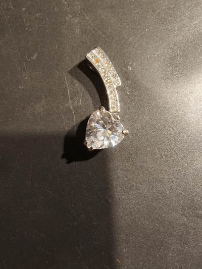 老王徽章第185期 - 法国嵌宝吊坠