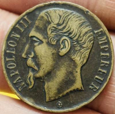 文馨钱币收藏第 295 场，（元宵场）各种银币散币纪念章，长期接代拍业务 - 法国拿破仑三世纪念章