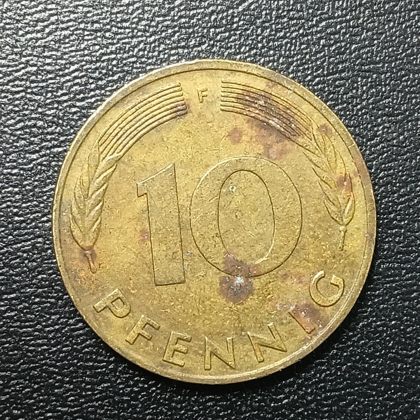 逸泉钱币2026A年十七场历代古钱世界纸钞纪念币钱币专场A2575-3175  29-68 2702 德国10芬尼