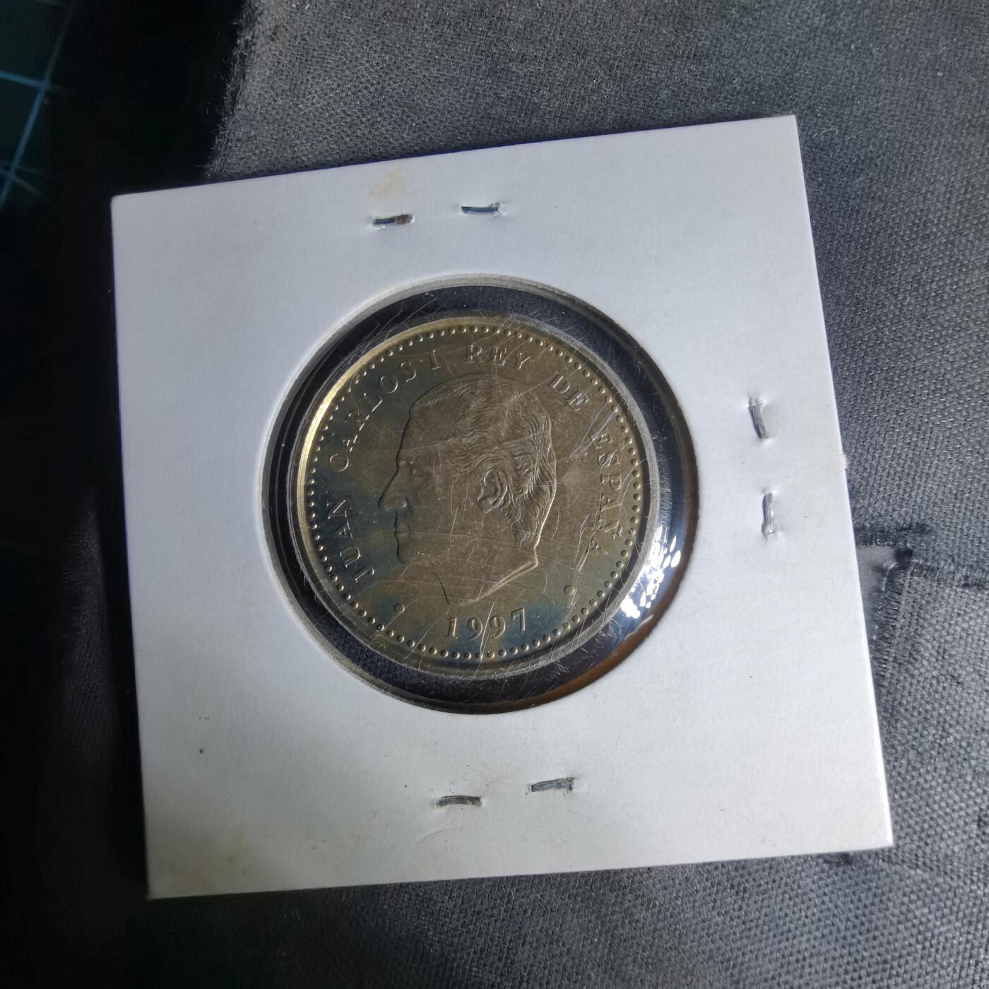 沼泽如烟--第1007场 西班牙100比塞塔纪念币