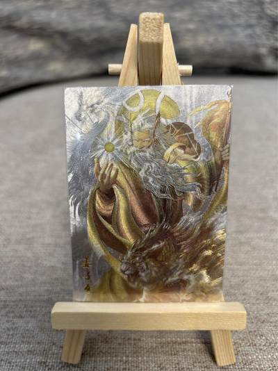 喜灰玩卡拍卖第五期，接拍品0佣金，欢迎送拍，释放现金流，让自己有资金可以购买更多喜欢的卡牌，让别的卡友能淘到更多心仪的卡牌 - 一沓文化 蛊人小麦绘 姜子牙 粗闪