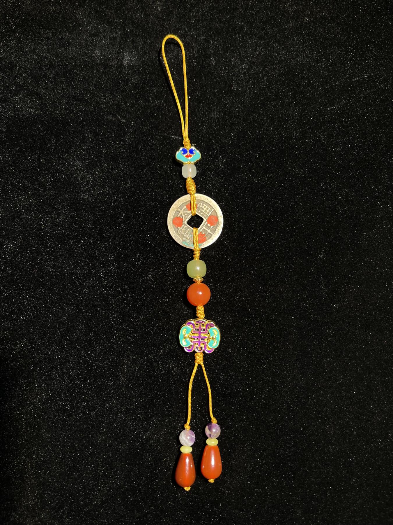 太平通宝古钱币文创压襟吊坠