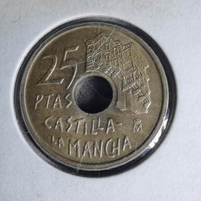 沼泽如烟--第1007场 - 西班牙25比塞塔纪念币