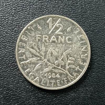 逸泉钱币2026A年十七场历代古钱世界纸钞纪念币钱币专场A2575-3175  29-68 - 2767 法国1/2法郎