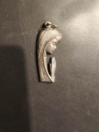 老王徽章第185期 - 法国天主教会圣母吊坠