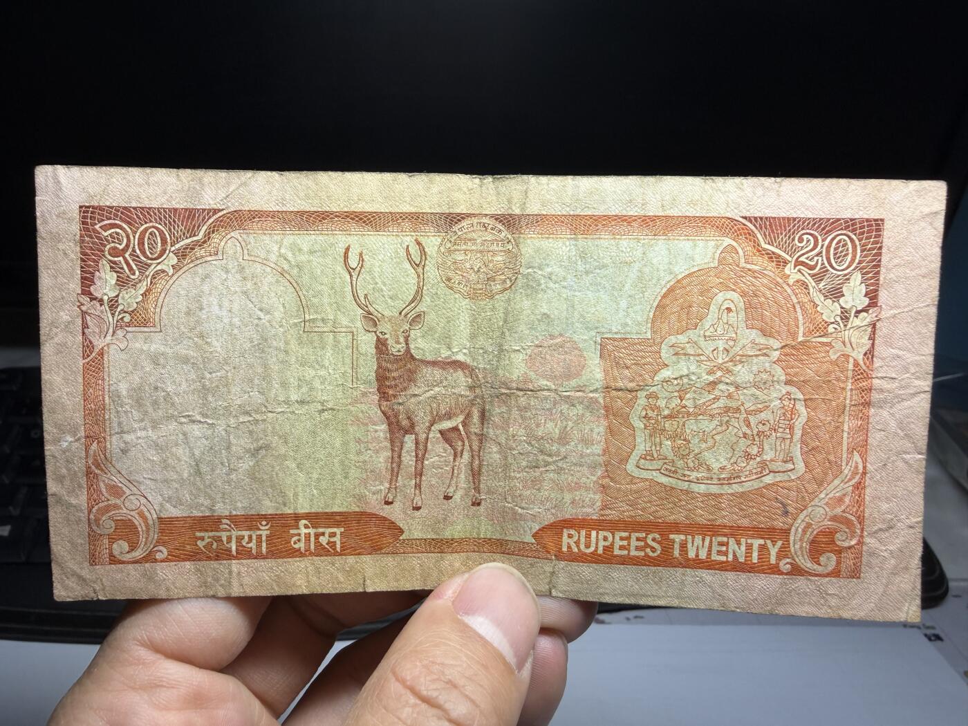 2026年集古藏今外币拍卖第二期-第10场—（总第310拍-纸币专场），本期拍完结算一次，发货时间2-3天，休息几天后继续新的一期拍卖。 尼泊尔20卢比