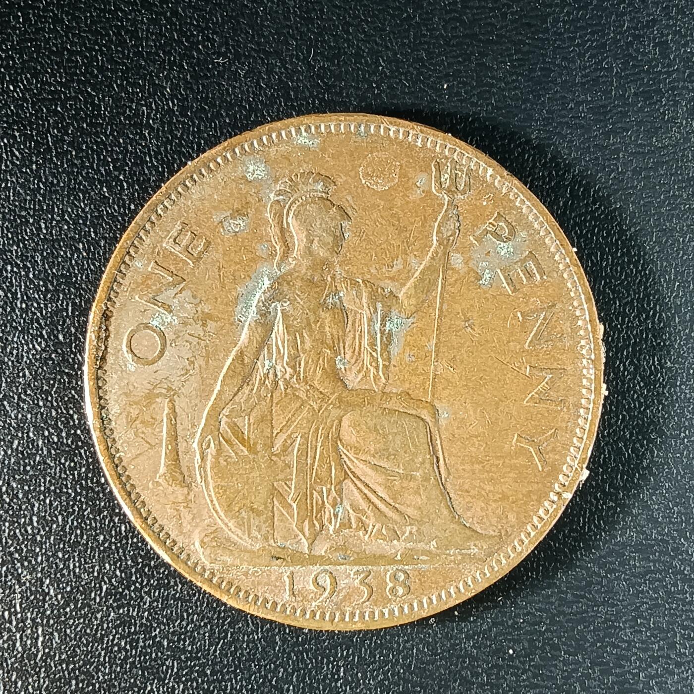 逸泉钱币2026A年十七场历代古钱世界纸钞纪念币钱币专场A2575-3175  29-68 2594 英国一便士