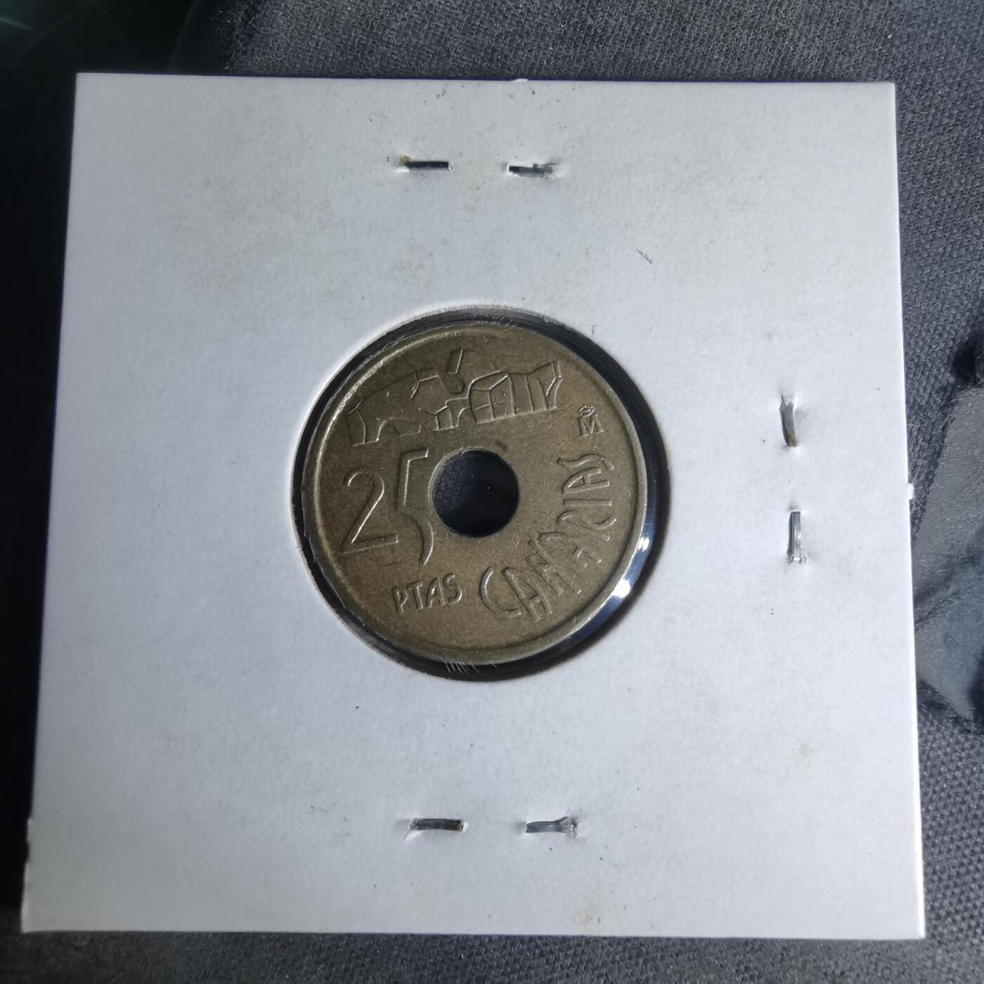 沼泽如烟--第1007场 西班牙25比塞塔纪念币