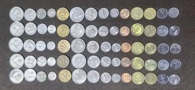 北京马甸外国币专卖第148期，外国币，中国早期纪念币专场，陆续上拍，欢迎关注 - 马来西亚三个时期（三个版）5套，每套14枚，流通品相