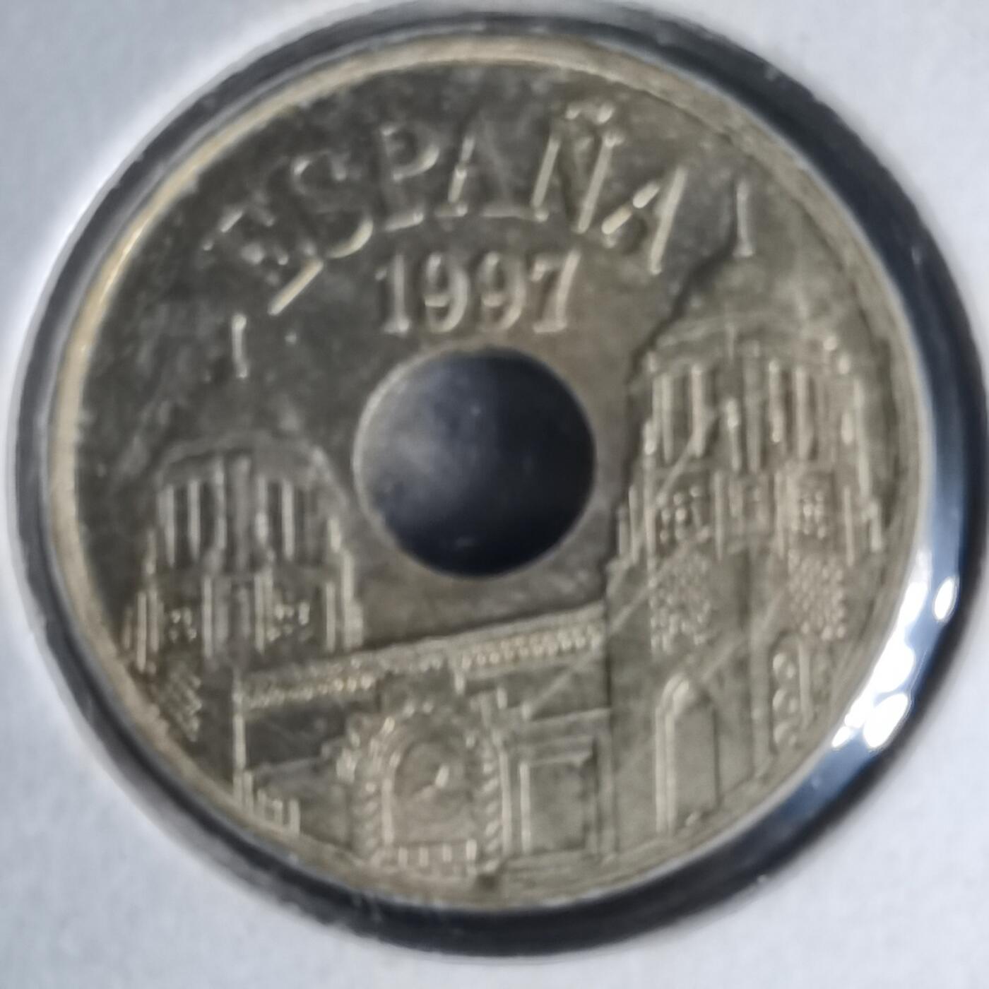 沼泽如烟--第1007场 西班牙25比塞塔纪念币