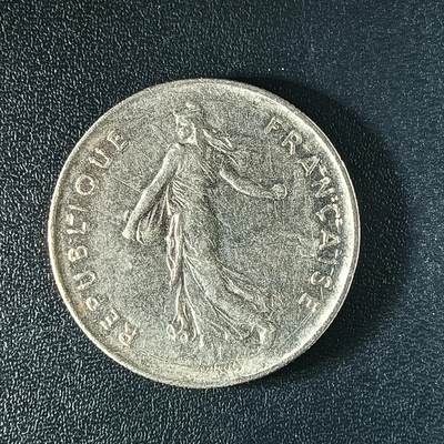 逸泉钱币2026A年十七场历代古钱世界纸钞纪念币钱币专场A2575-3175  29-68 - 2603 法国5法郎