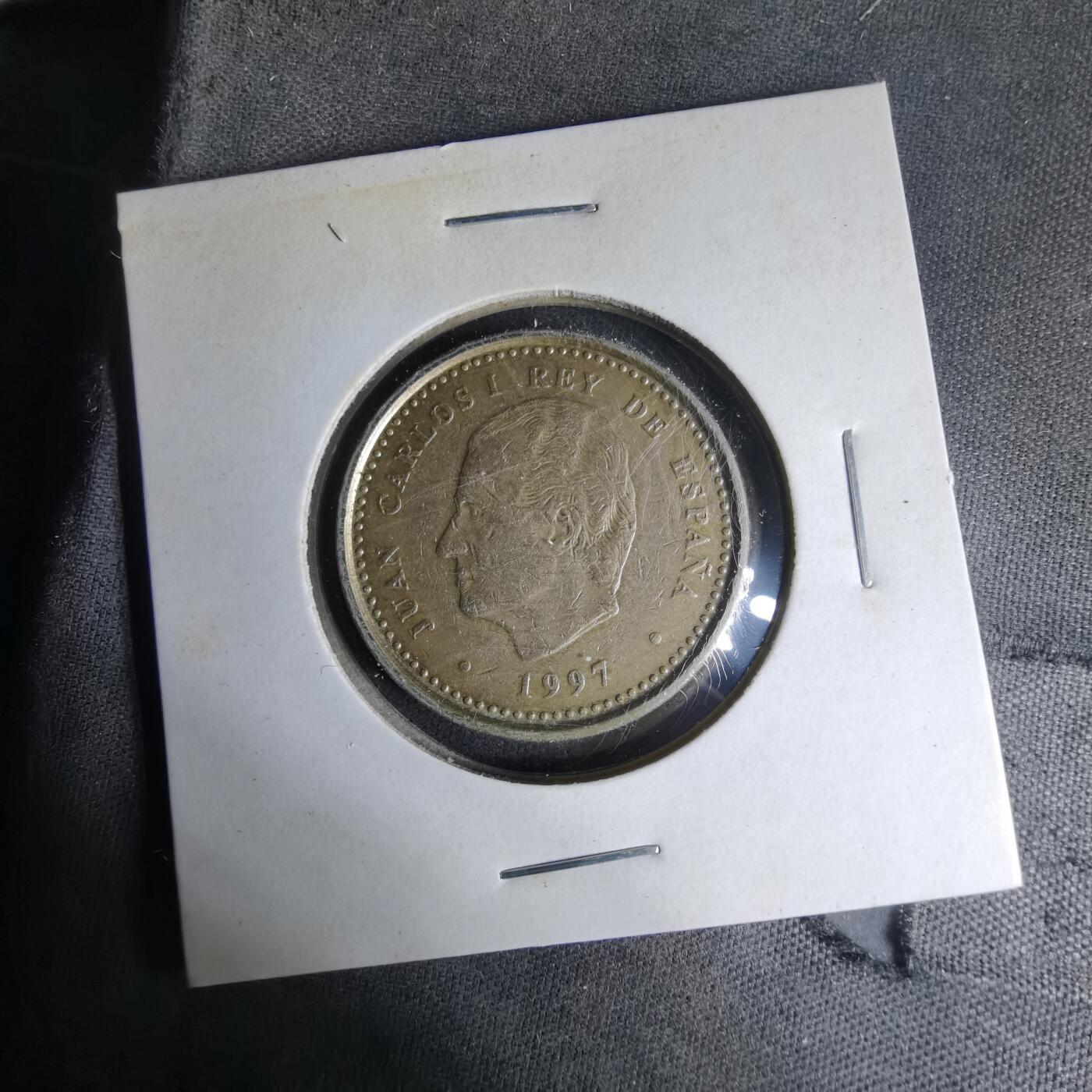 沼泽如烟--第1007场 西班牙100比塞塔纪念币