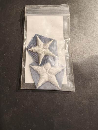 老王徽章第185期 - 美国金星服役旗两枚   原封