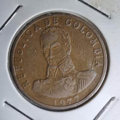 沼泽如烟--第1007场 - 哥伦比亚1977年2比索